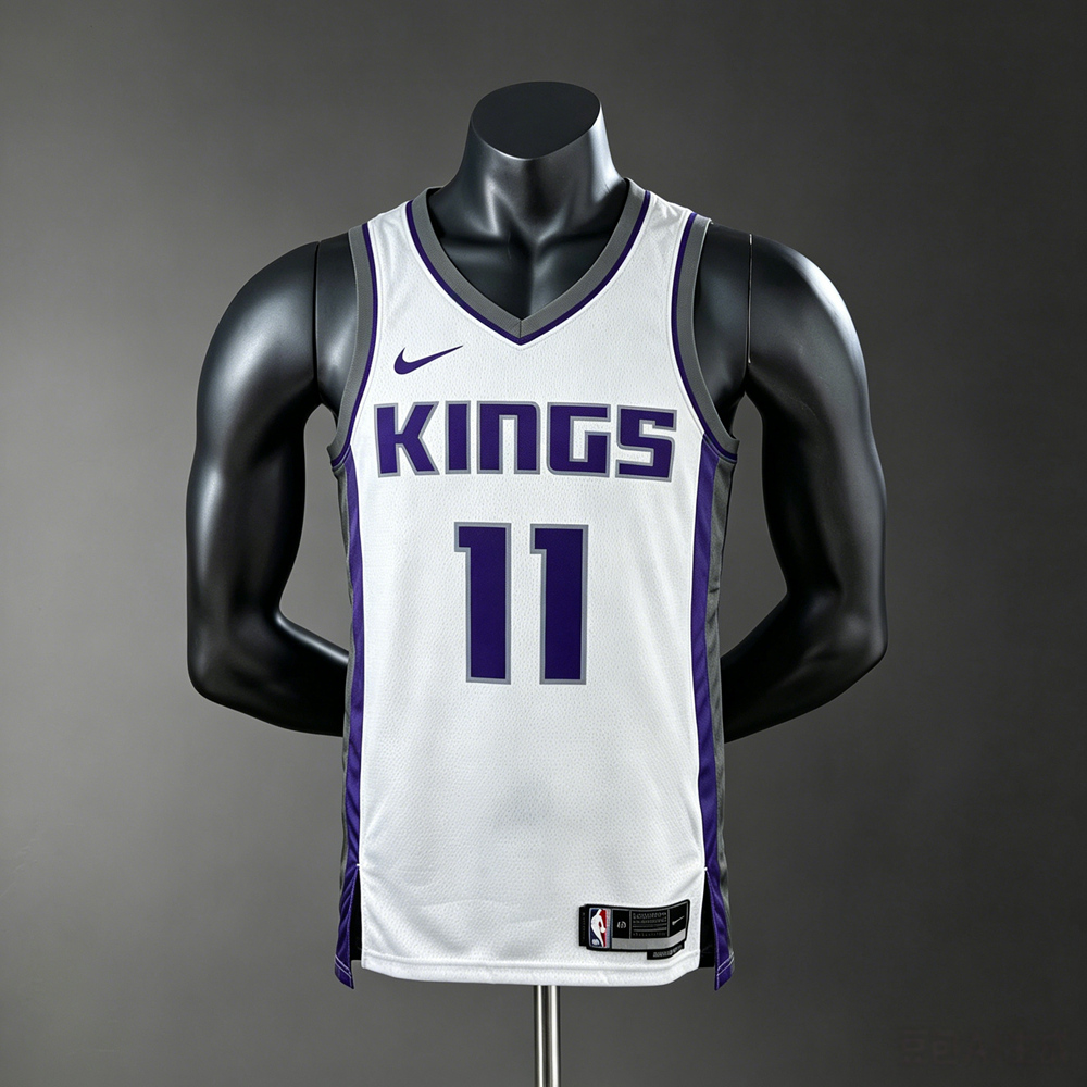 Sacramento Kings Association Edition Sabonis #11 NBA Jersey Silk Version