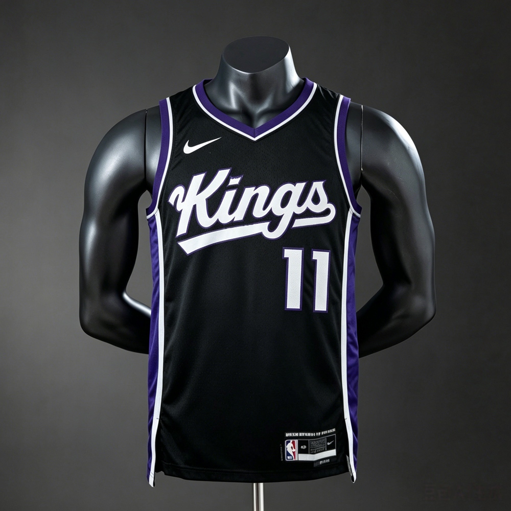 Sacramento Kings Statement Edition Sabonis #11 NBA Jersey Silk Version