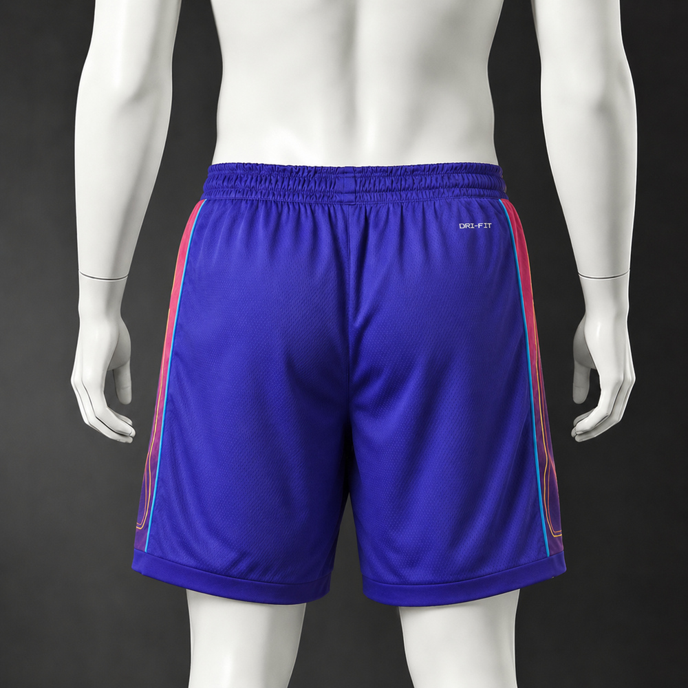 Phoenix Suns Classic Edition Basketball NBA Shorts Silk Version Foto 2