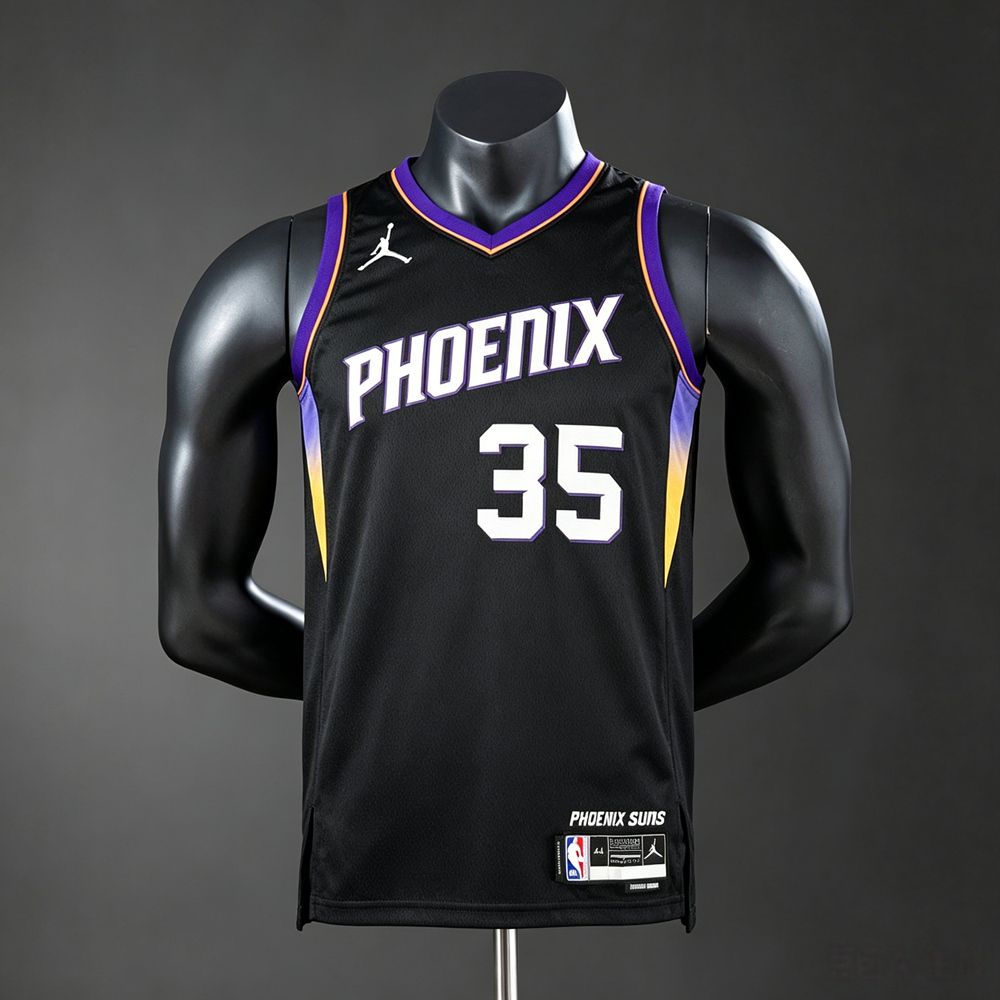 Phoenix Suns Statement Edition Durant #35 NBA Jersey Silk Version