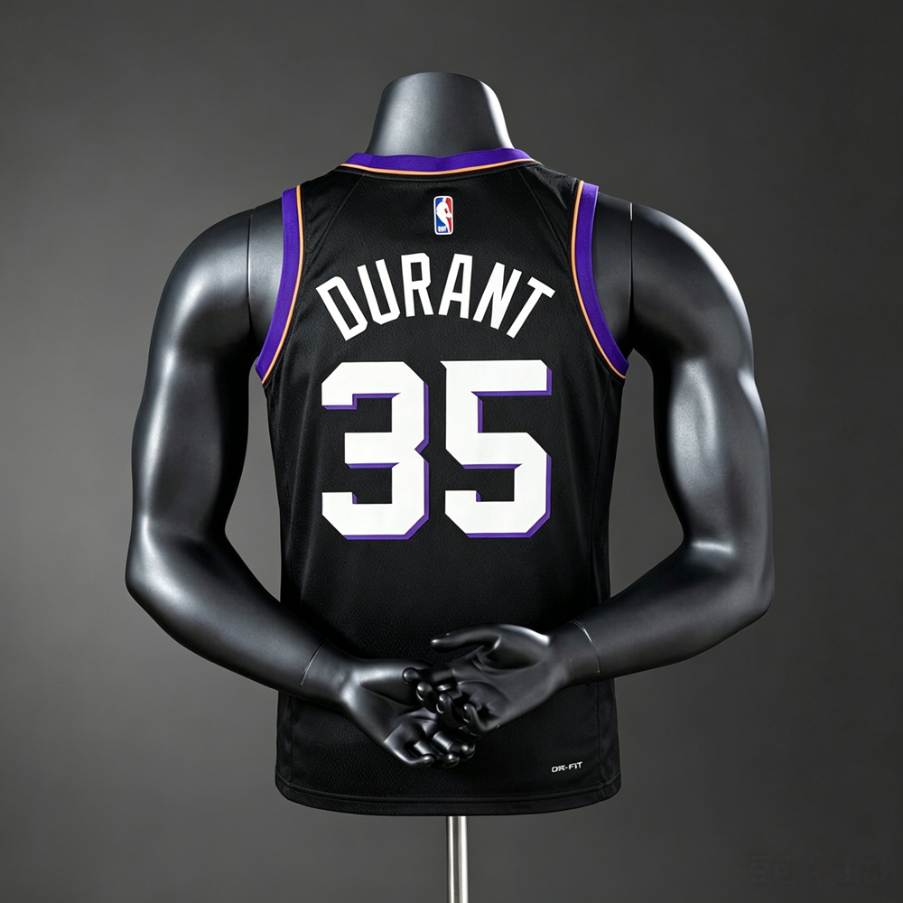 Phoenix Suns Statement Edition Durant #35 NBA Jersey Silk Version Foto 2