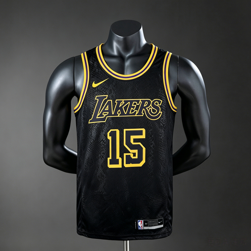 Los Angeles Lakers Mamba Edition Reaves #15 NBA Jersey Silk Version