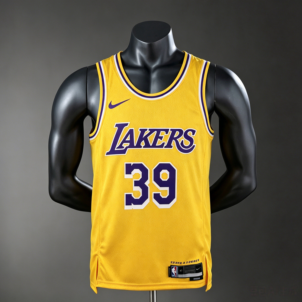 Los Angeles Lakers Icon Edition Howard #39 NBA Jersey Silk Version