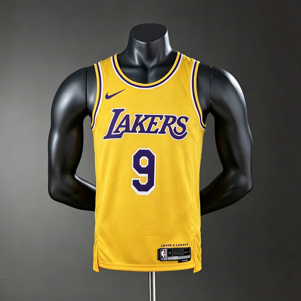 Los Angeles Lakers Icon Edition James Jr. #9 NBA Jersey Silk Version