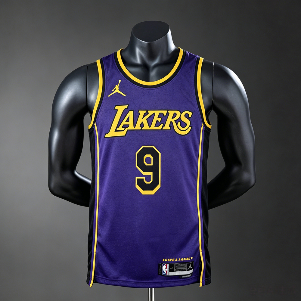 Los Angeles Lakers Statement Edition James Jr. #9 NBA Jersey Silk Version