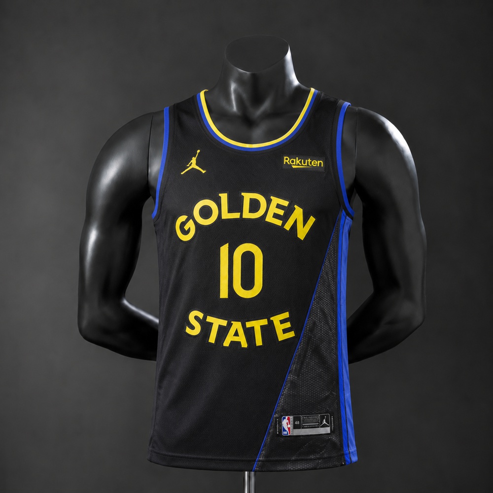 Golden State Warriors Statement Edition Jimmy Butler III #10 NBA Jersey Embroidered Version
