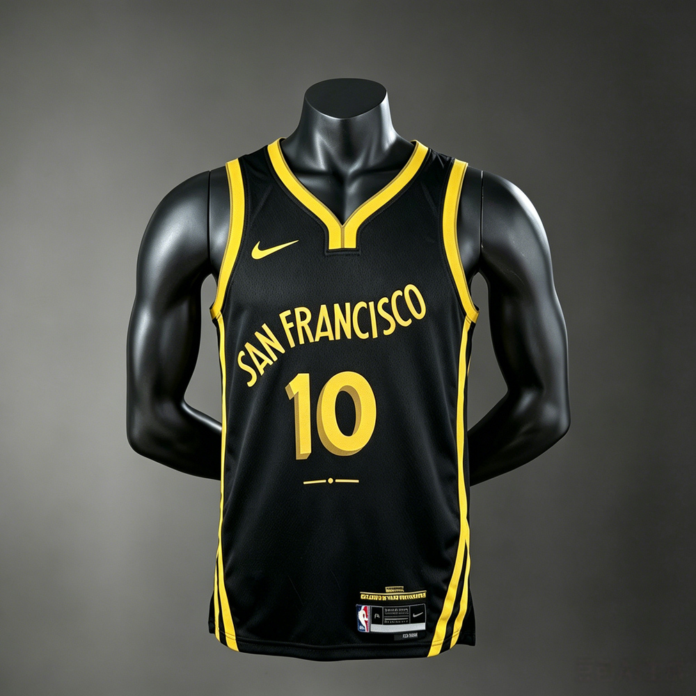 Golden State Warriors City Edition Butler III #10 NBA Jersey Silk Version