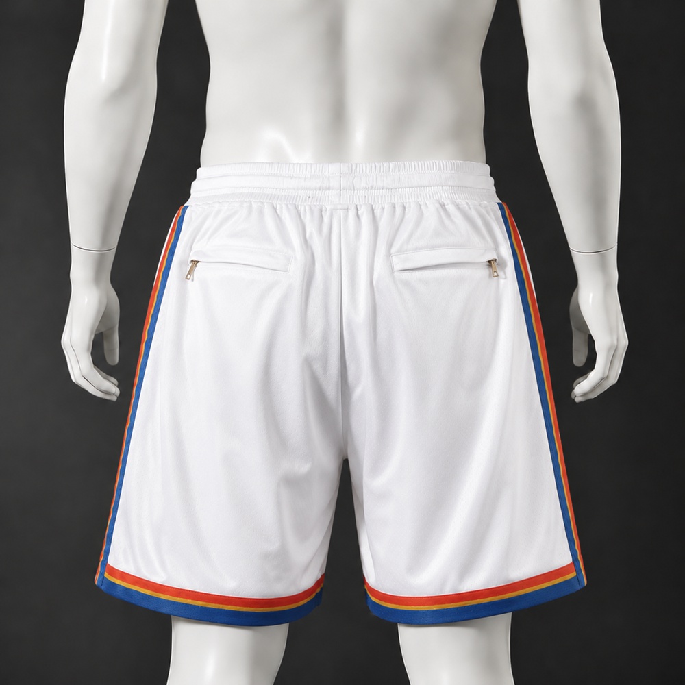 Oklahoma City Thunder Basketball NBA Shorts Embroidered Version Foto 2