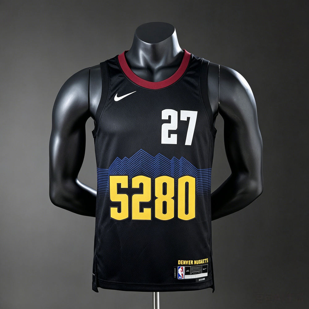 Denver Nuggets City Edition Murray #27 NBA Jersey Silk Version