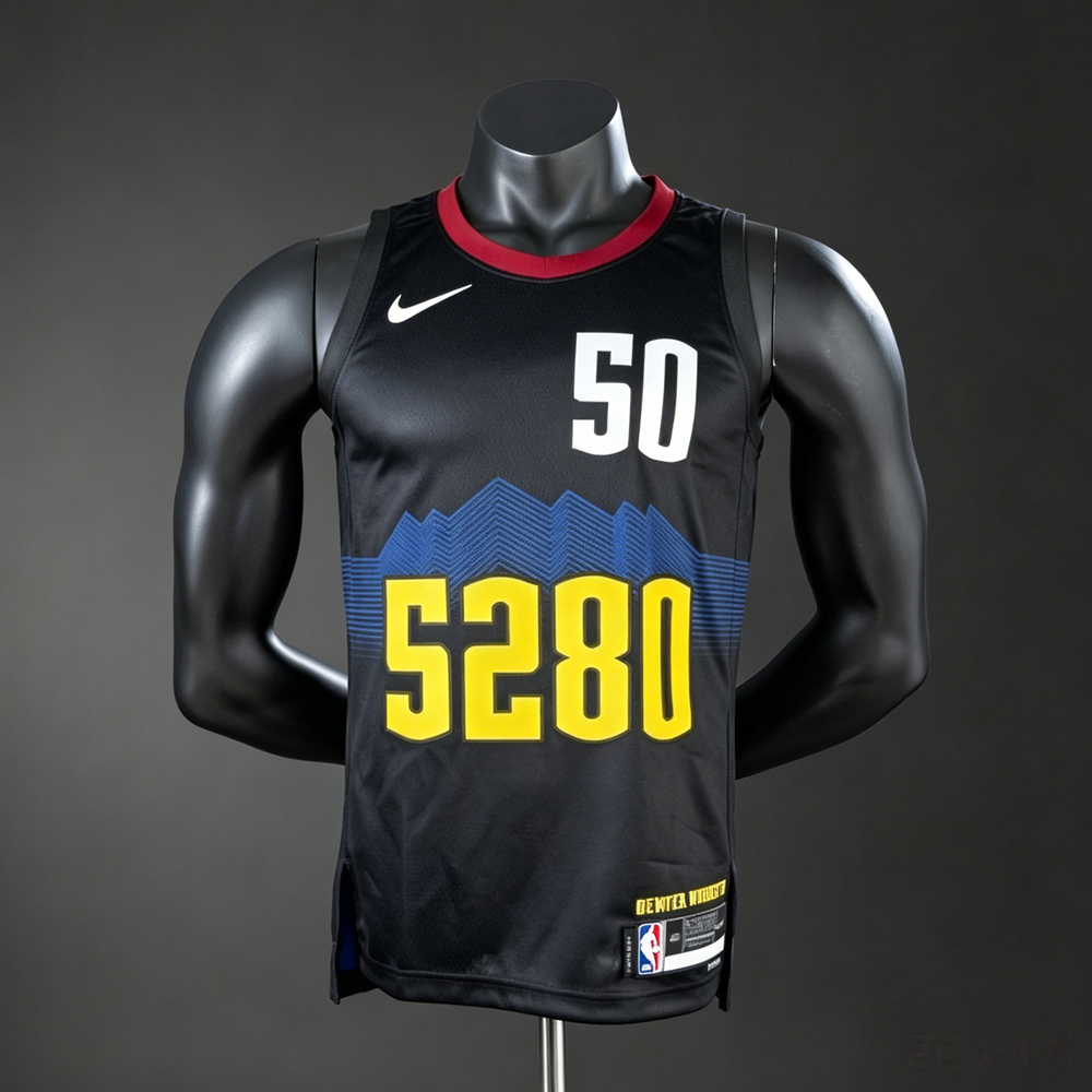 Denver Nuggets City Edition Gordon #50 NBA Jersey Silk Version