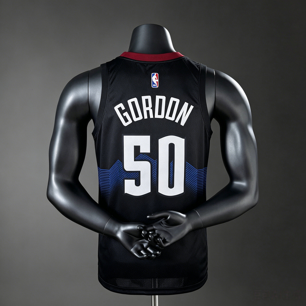 Denver Nuggets City Edition Gordon #50 NBA Jersey Silk Version Foto 2