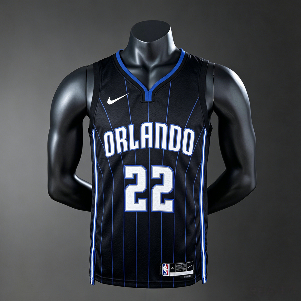 Orlando Magic Statement Edition Wagner #22 NBA Jersey Silk Version