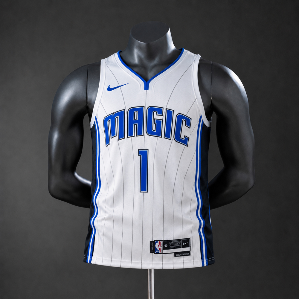 Orlando Magic Association Edition McGrady #1 NBA Jersey Silk Version
