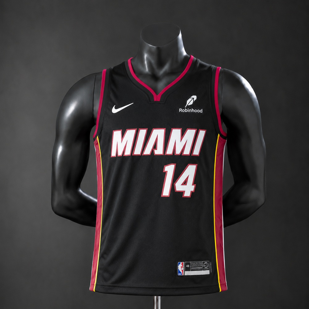 Miami Heat Icon Edition Herro #14 NBA Jersey Embroidered Version