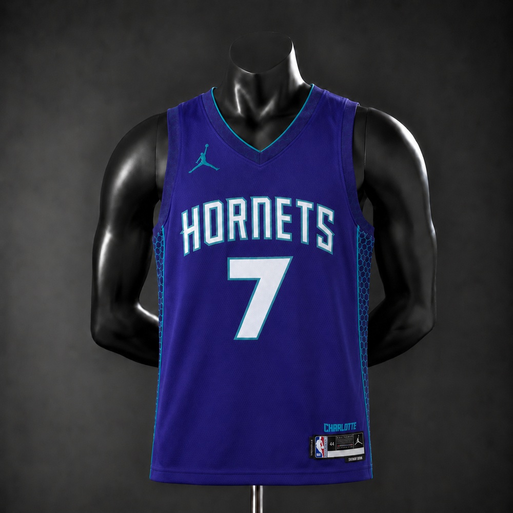 Charlotte Hornets Statement Edition Kon Knueppel #7 NBA Jersey Silk Version
