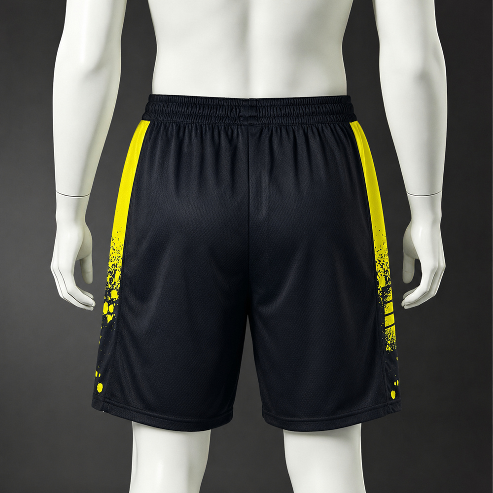 Indiana Pacers City Edition Basketball NBA Shorts Silk Version Foto 2