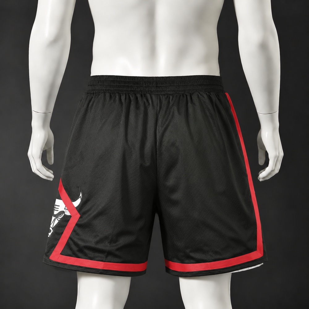 Chicago Bulls  Basketball NBA Shorts Embroidered Version Foto 2