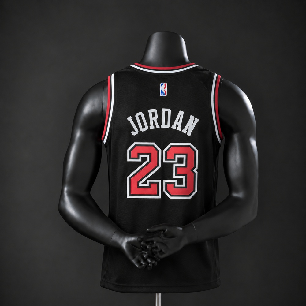 Chicago Bulls Statement Edition Michael Jordan #23 NBA Jersey Embroidered Version Foto 2
