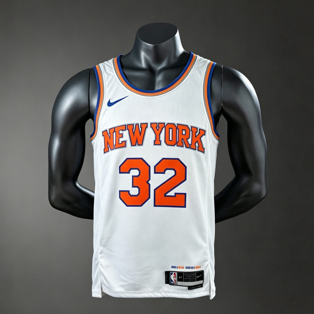 New York Knicks Association Edition Towns #32 NBA Jersey Silk Version