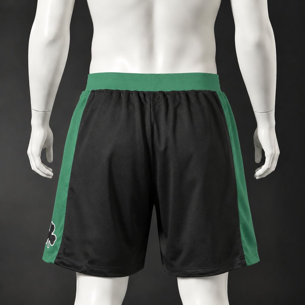Boston Celtics Basketball NBA Shorts Embroidered Version Foto 2