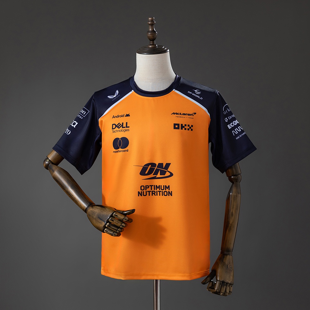 Castore McLaren F1 Team Orange And Black T-shirt