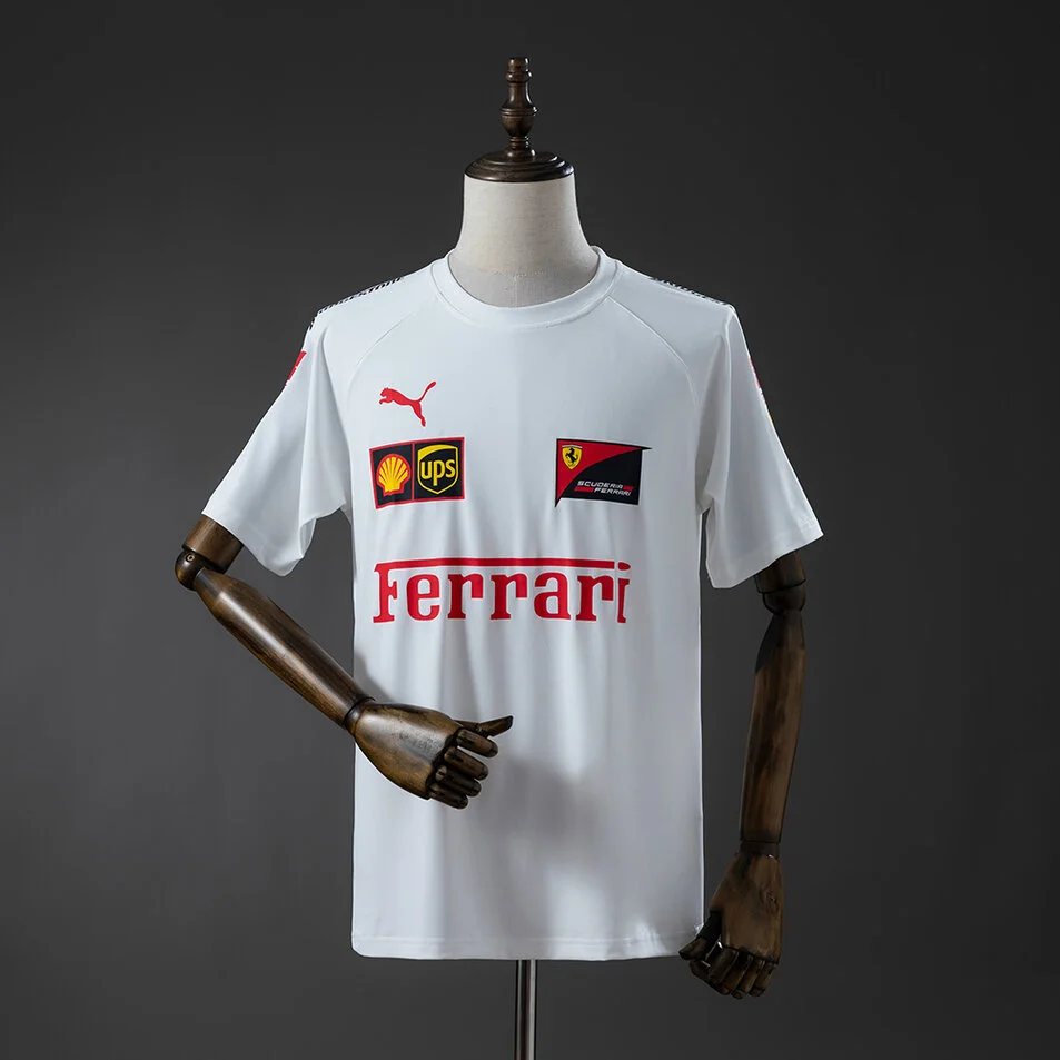 Scuderia Ferrari 2025 F1 Racing Suit White